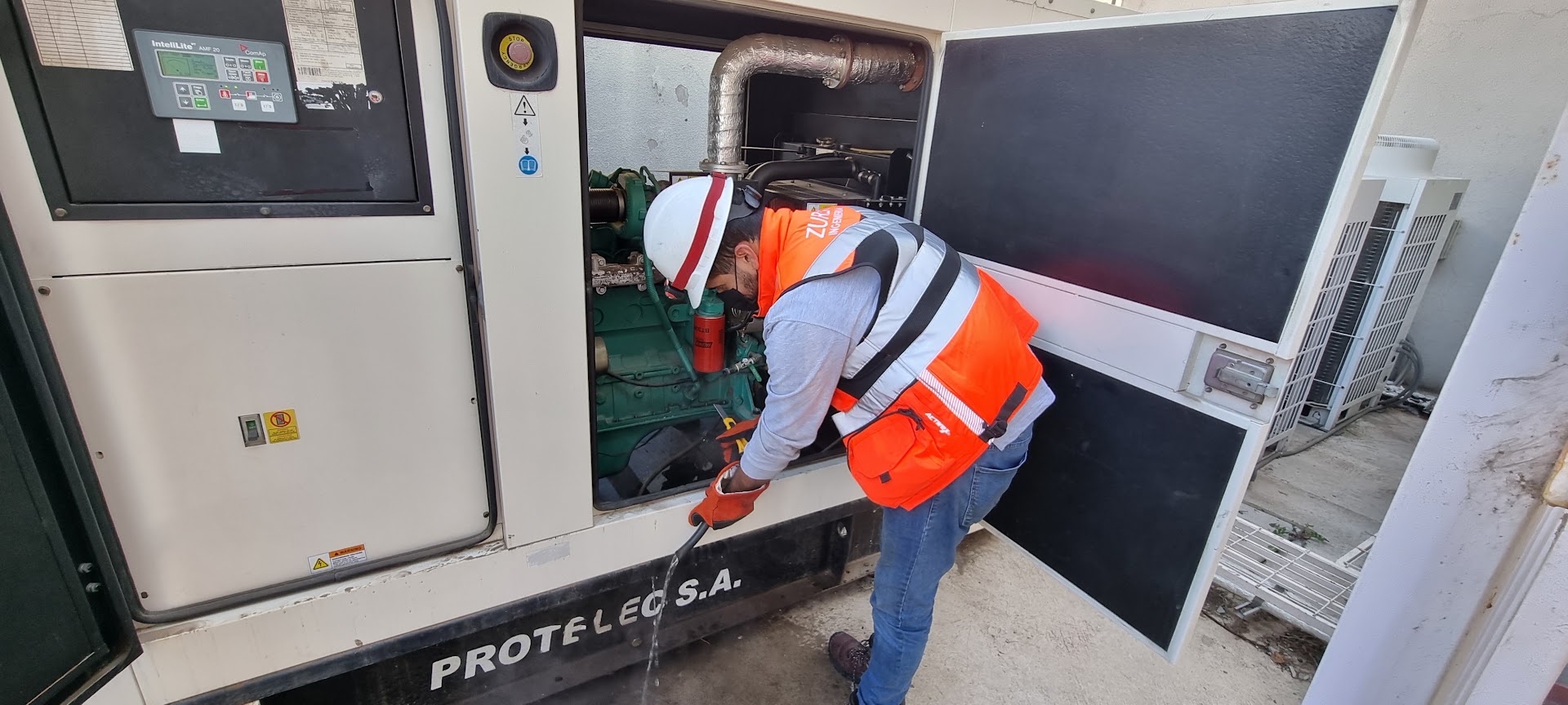 Trabajo técnico Zurex en terreno